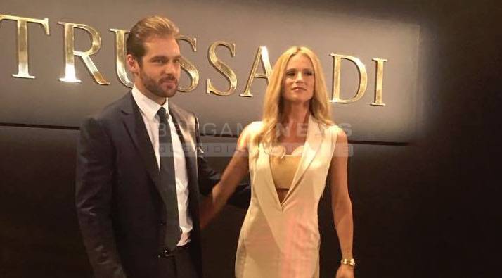 Tomaso Trussardi e Michelle Hunziker