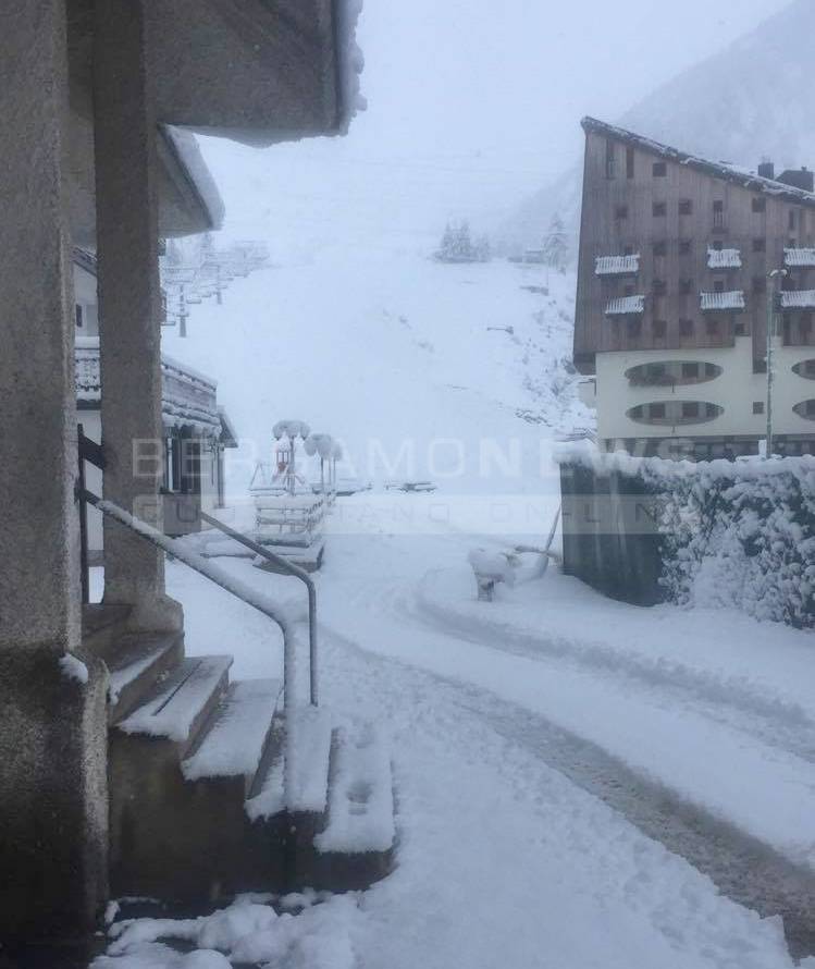 Foppolo, neve già ai primi di ottobre