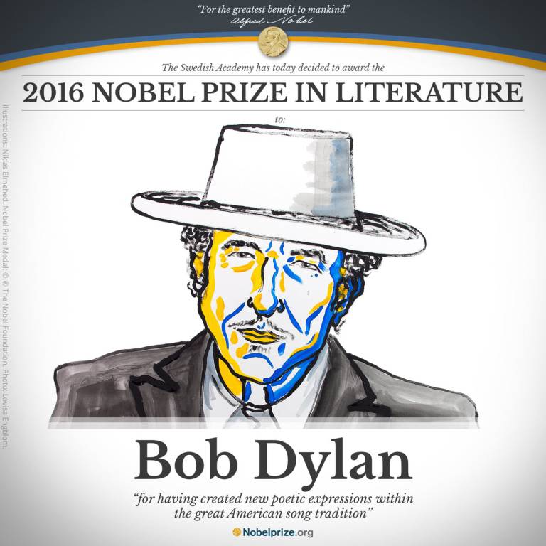 nobel dylan