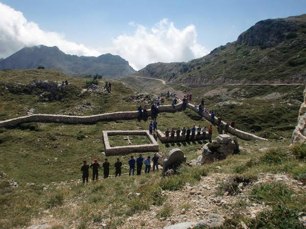 Sulla strada del monte Pasubio 