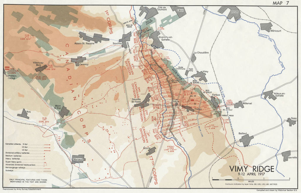 Il capolavoro di Vimy Ridge