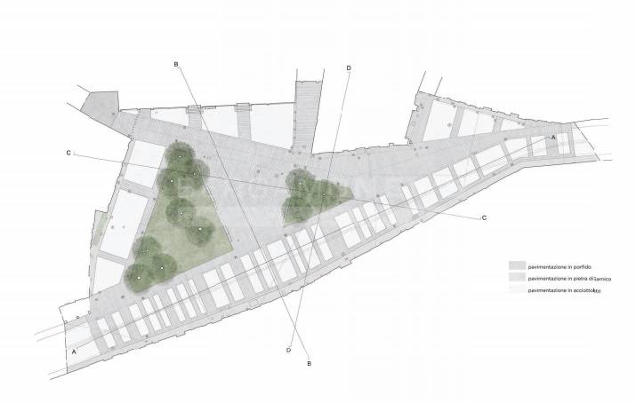 Il progetto di Piazza Carrara