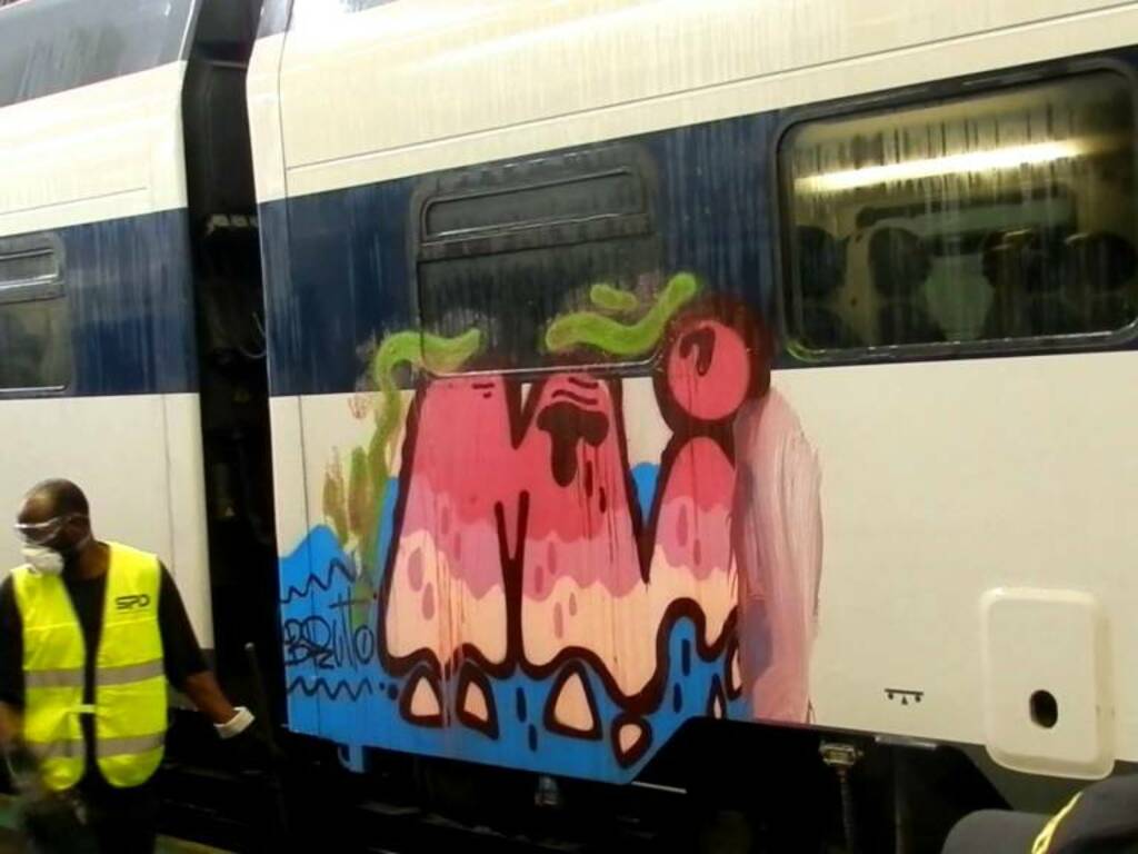 Vandalismi sui treni