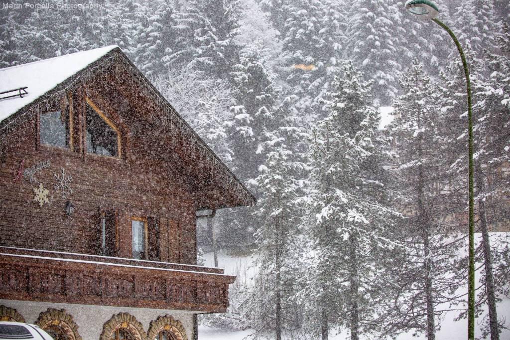 Nevica al Passo della Presolana 