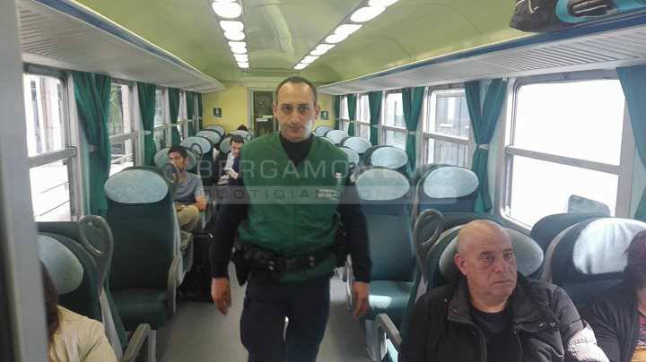 guardia giurata treno