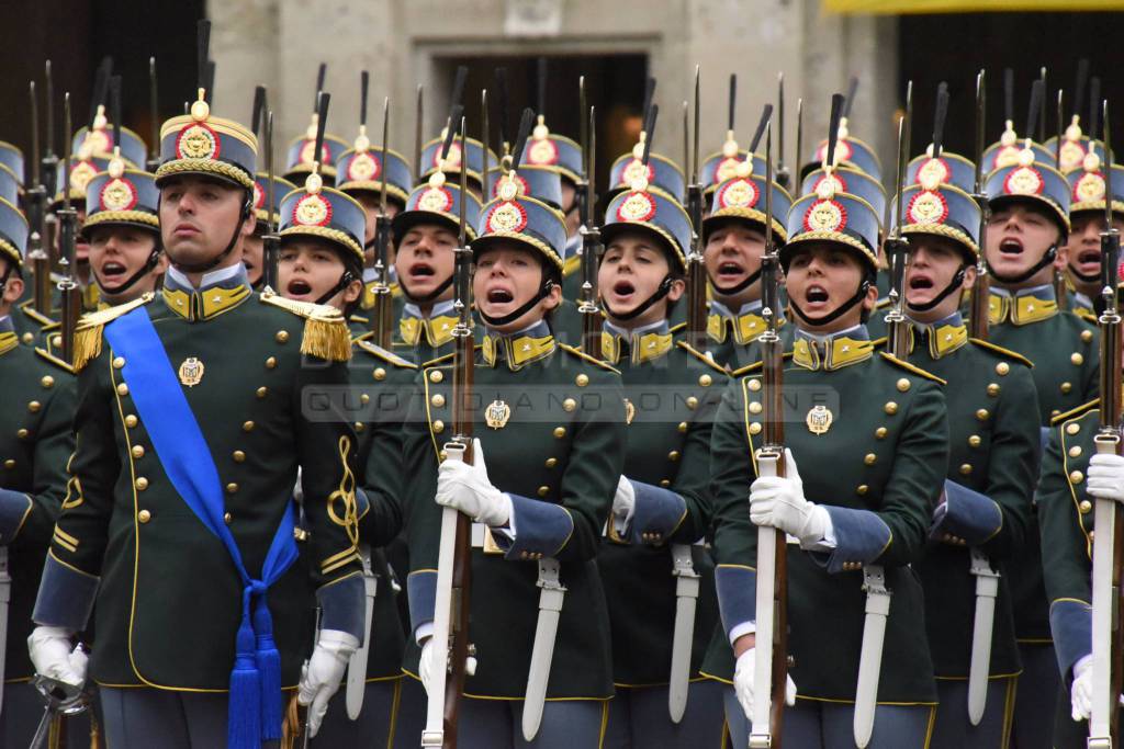 Giuramento 62 allievi ufficiali della Guardia di Finanza