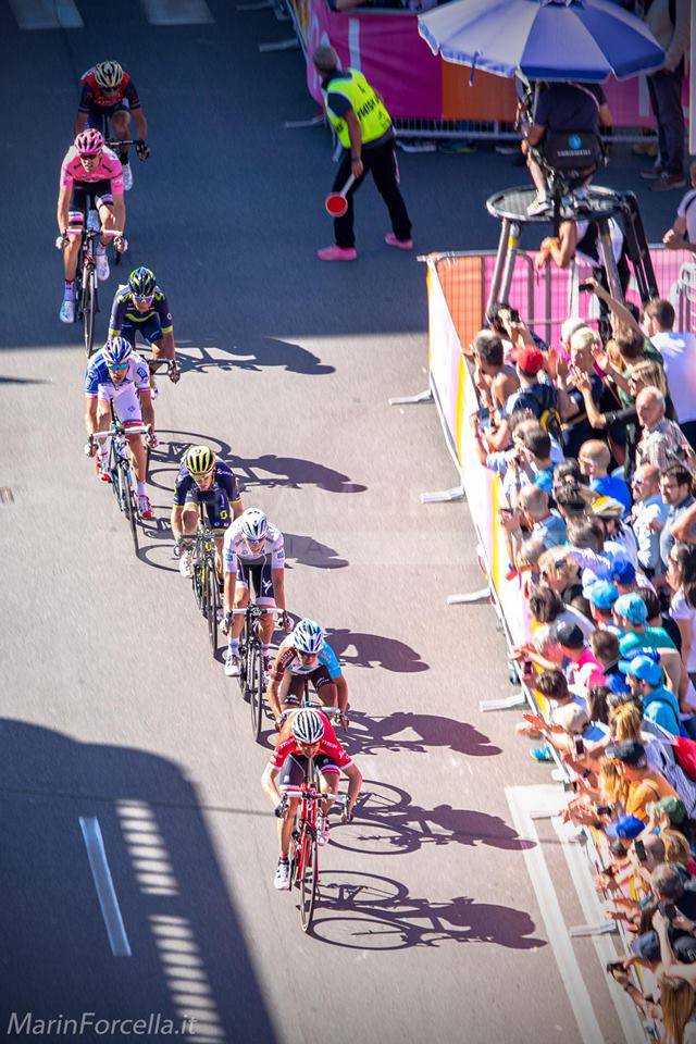 Il Giro d'Italia visto dall'alto