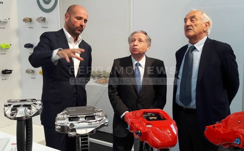 Jean Todt in visita alla Brembo