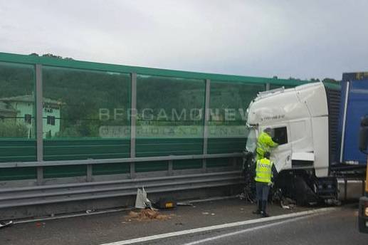 l'incidente in autostrada