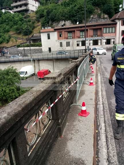 Fiumenero e Valbondione isolati per una frana 