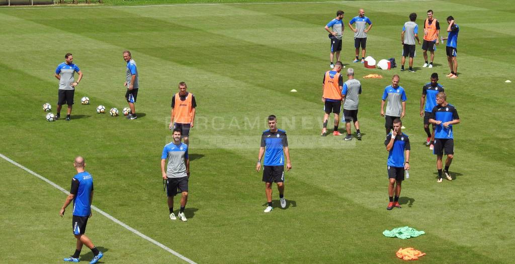 Atalanta, primo allenamento a Rovetta