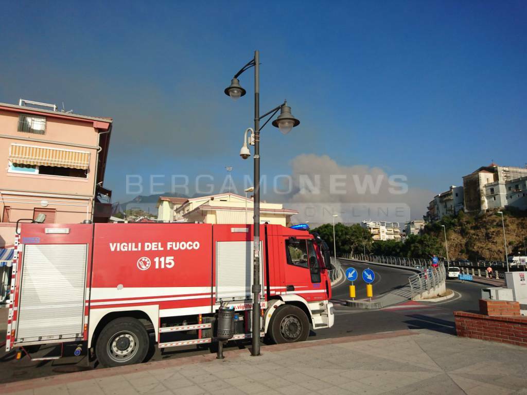 incendi calabria