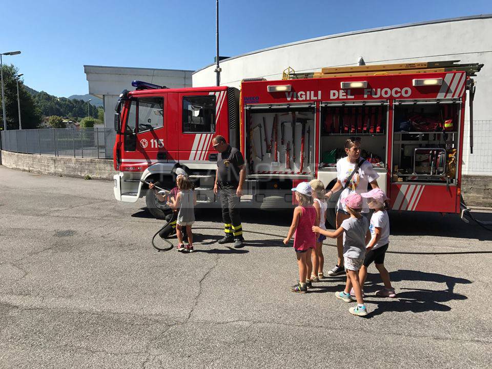 vigili del fuoco per un giorno