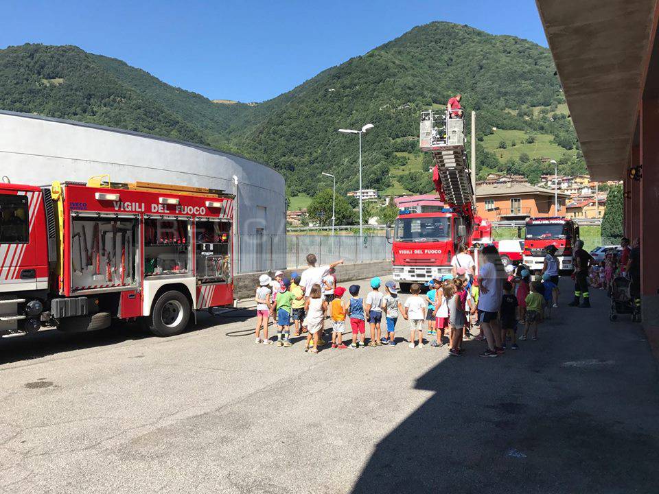 vigili del fuoco per un giorno