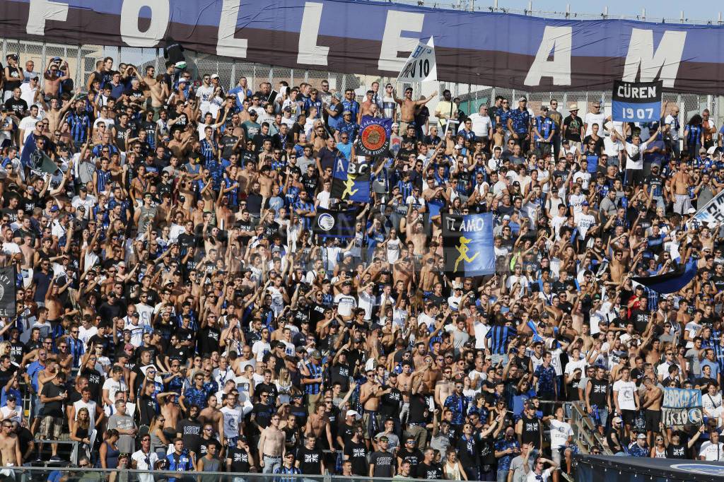 Atalanta-Roma 0-1, tifosi allo stadio