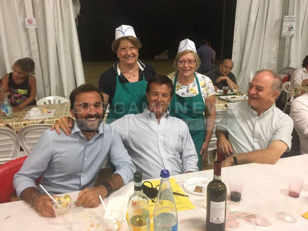 Giorgio Gori alla festa di Valverde