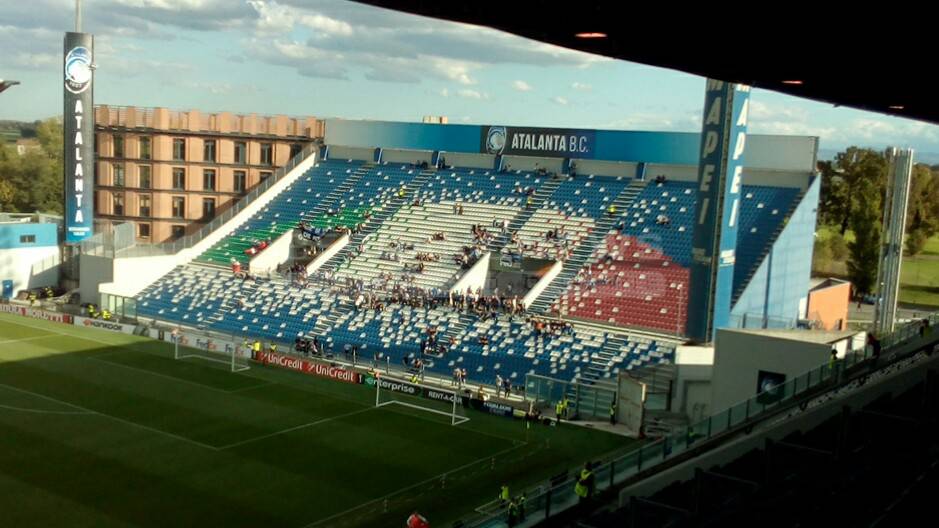 Atalanta-Everton, il Mapei Stadium è nerazzurro