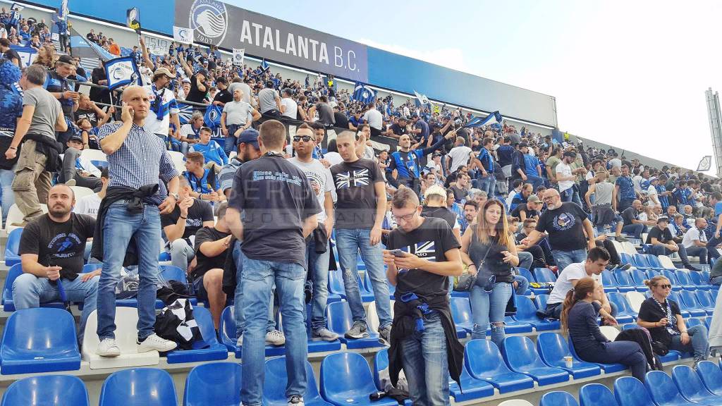 Atalanta-Everton, il Mapei Stadium è nerazzurro