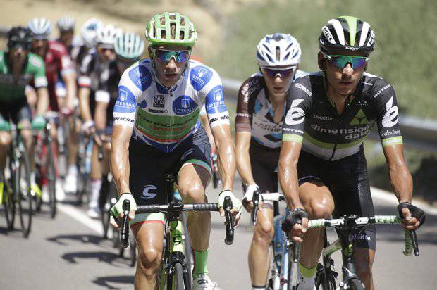 Davide Villella alla Vuelta di Spagna