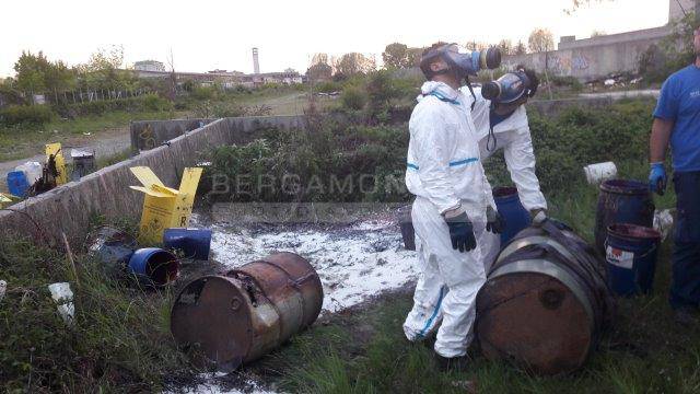 Bergamo, discariche a cielo aperto 