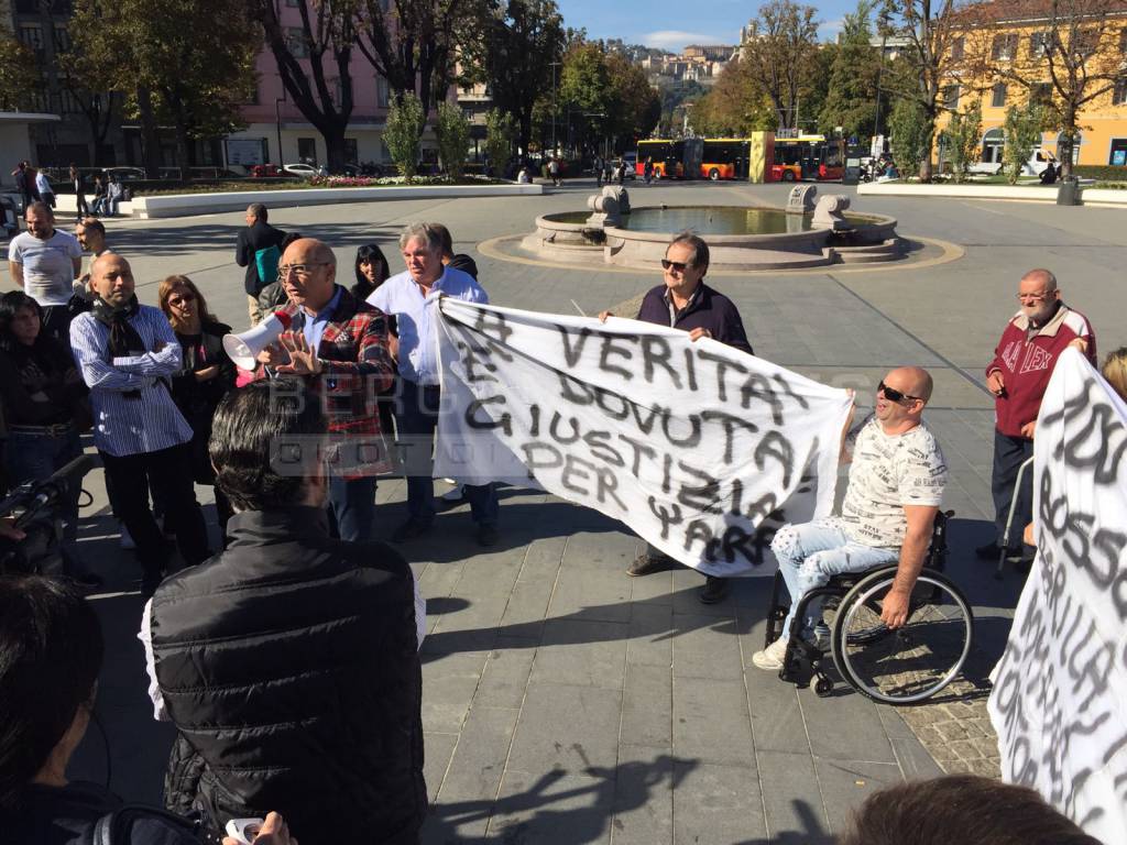 Bergamo, manifestazione per Bossetti 