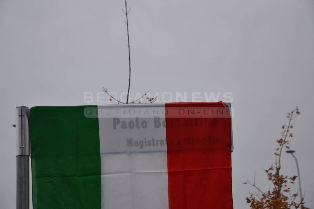 Inaugurata via Paolo Borsellino