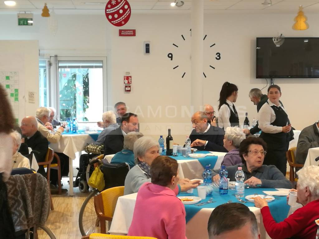 Pranzo per la RSA di Treviglio