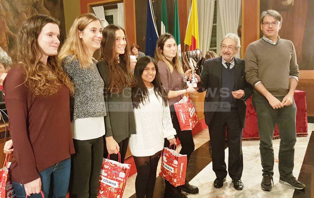 Premiazione "Atleta bergamasco dell'anno 2016"