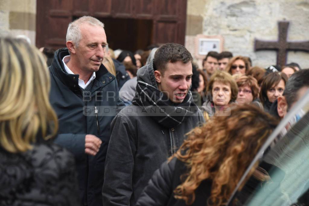 I funerali di Alessandra Cornago