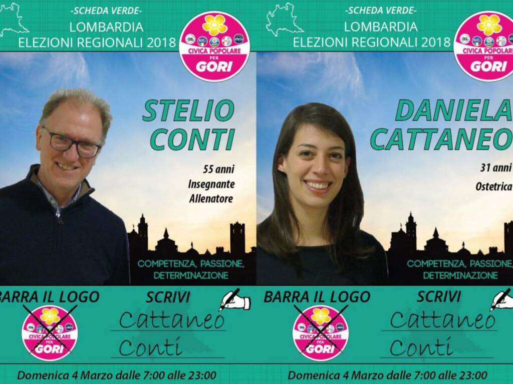 Daniela Cattaneo e Stelio Conti