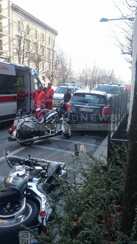 Incidente in viale Papa Giovanni XXIII