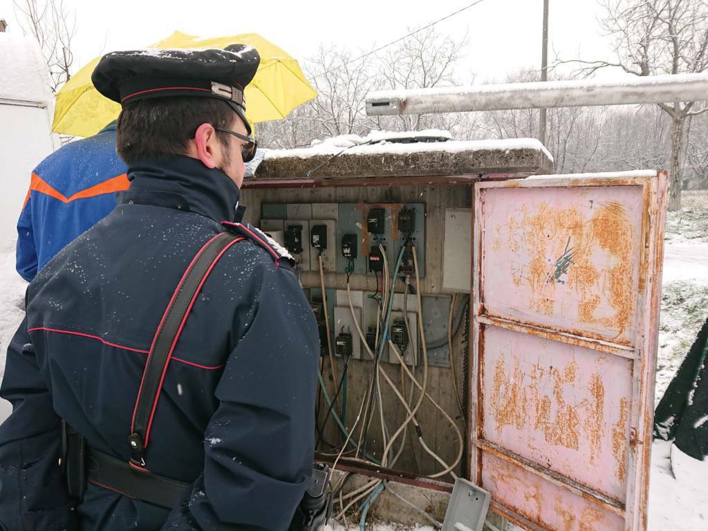 carabinieri campo nomadi 