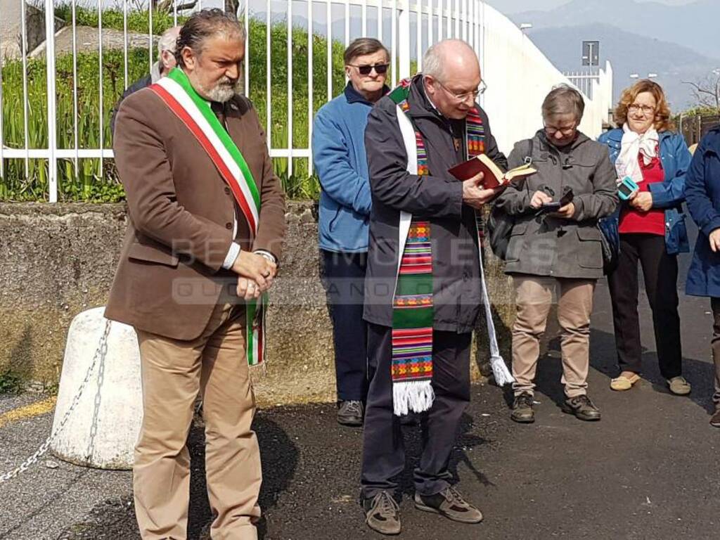 Almenno San Bartolomeo omaggia padre Manzi