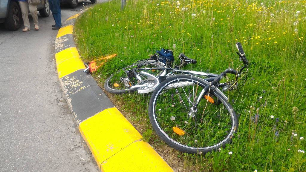 ciclista investita a rovetta