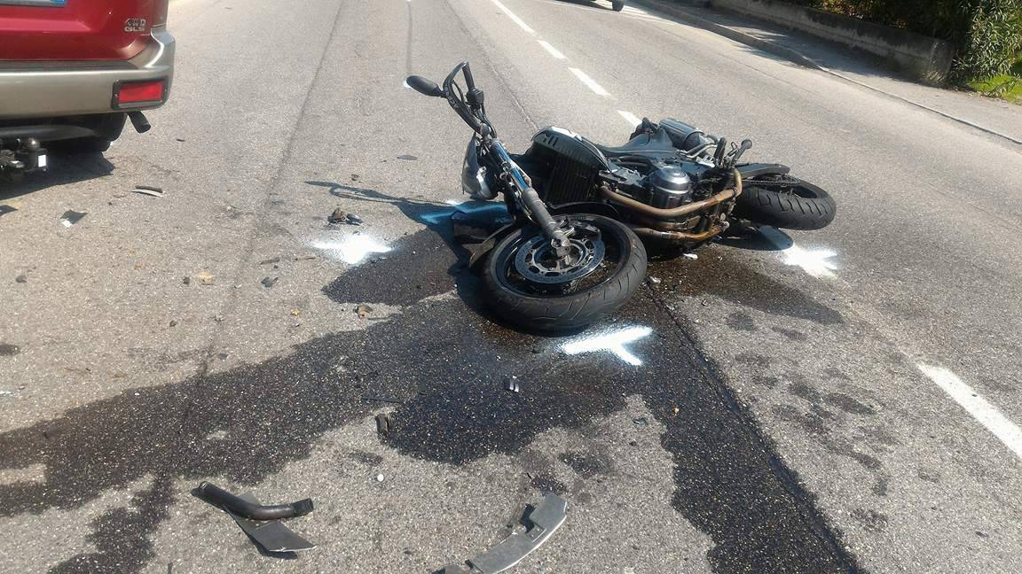 Suv contro moto a Casnigo