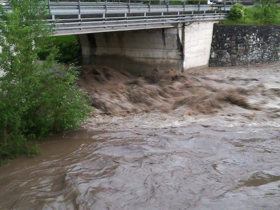 L'alluvione in Val Serina