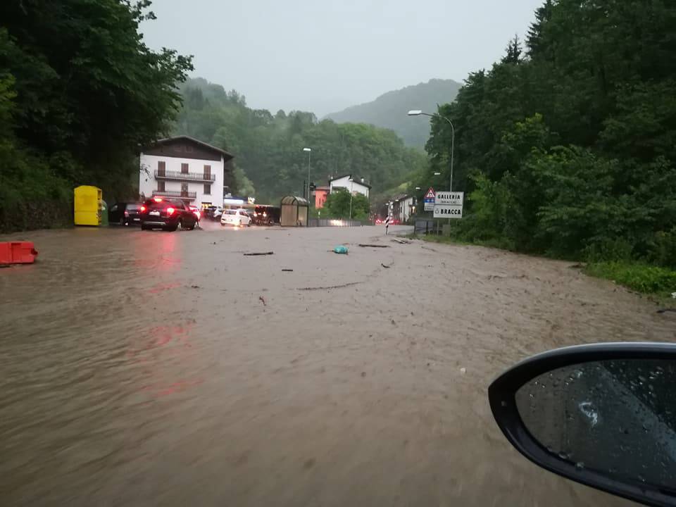 L'alluvione in Val Serina