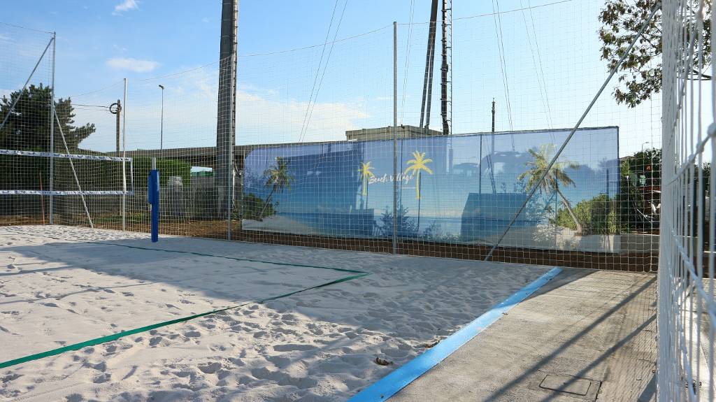 A Scanzo inaugurato il primo centro di beach volley della provincia