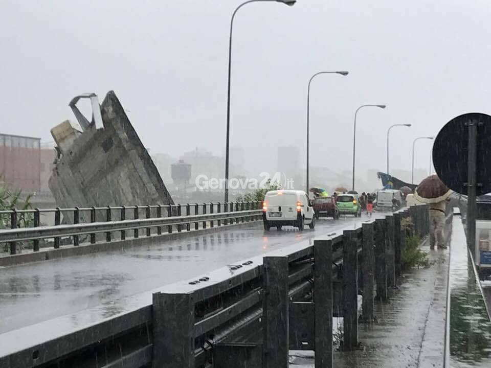 ponte genova crollato 2018