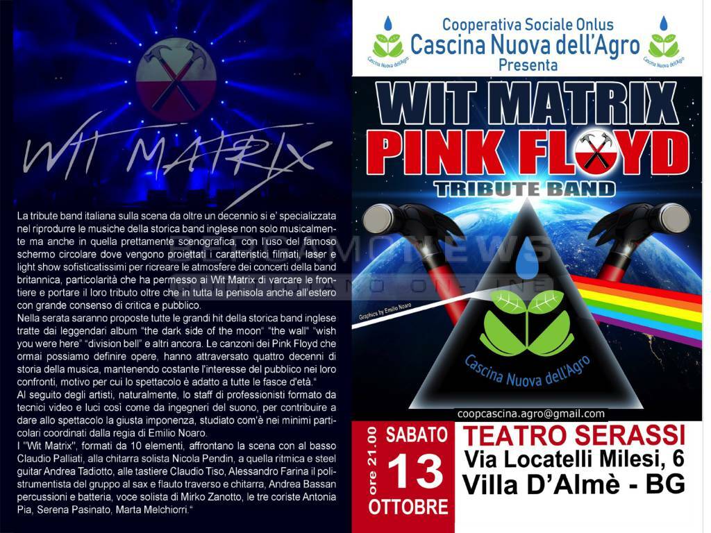 Wit Matrix Pink Floyd Tribute Band