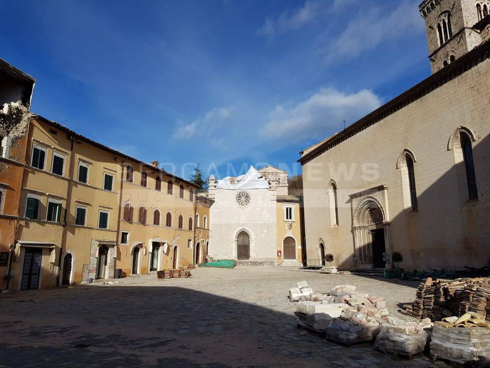 Il Comune di Visso, colpito dal Terremoto