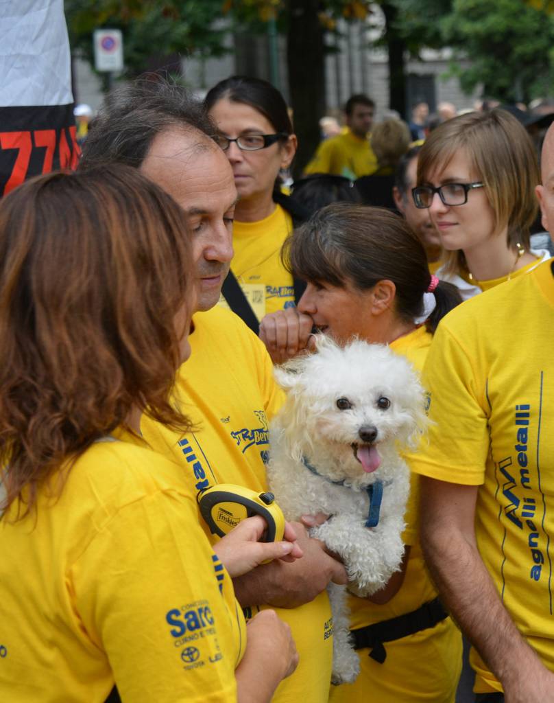 Novità alla StraBergamo: i punti ristoro per i cani