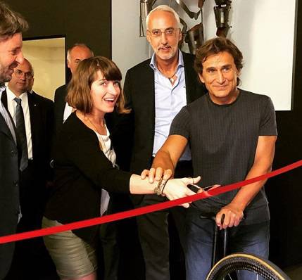 Martina Caironi e Alex Zanardi