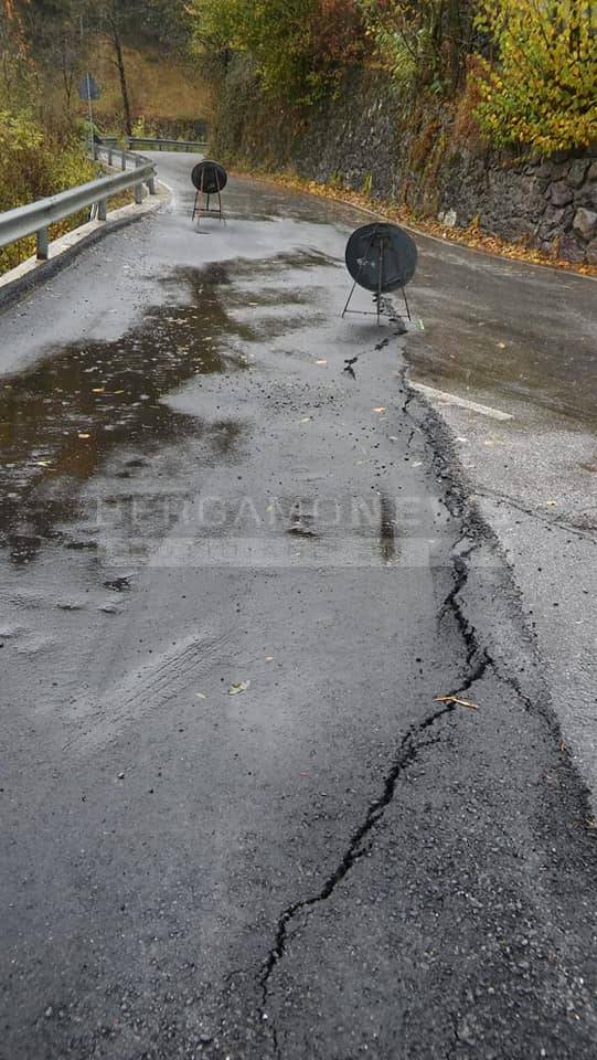 I danni del maltempo in Bergamasca