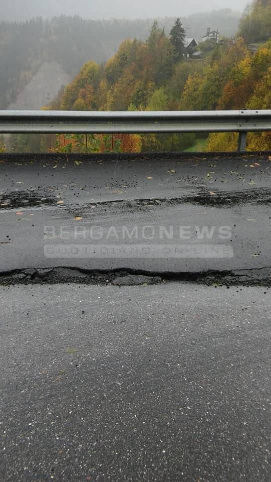 I danni del maltempo in Bergamasca