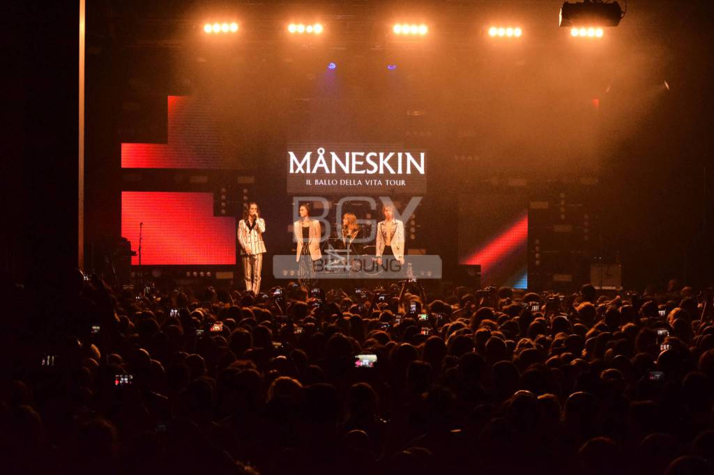 I Måneskin in concerto al Fabrique di Milano