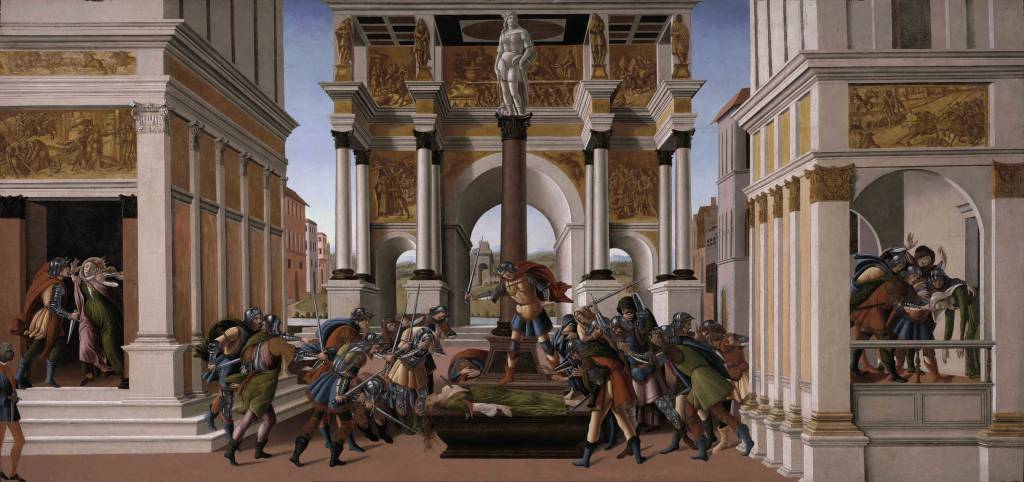 Storia di Lucrezia di Sandro Botticelli, Isabella Stewart Gardner Museum di Boston