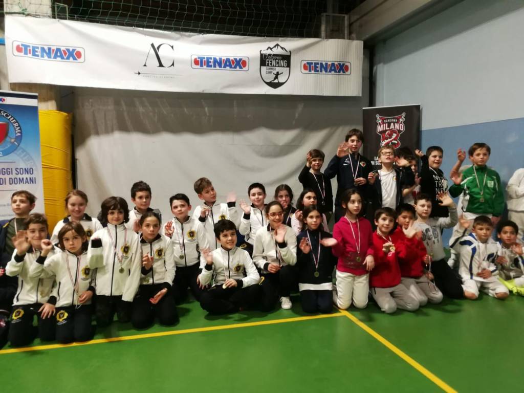 Campionato italiano a squadre e amichevoli per la Bergamasca Scherma