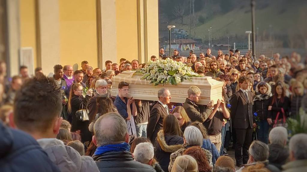 I funerali di Gabriele Pesenti