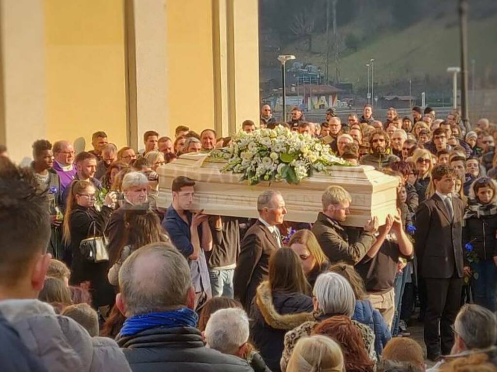 I funerali di Gabriele Pesenti